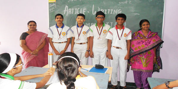 article writing std ix x 1