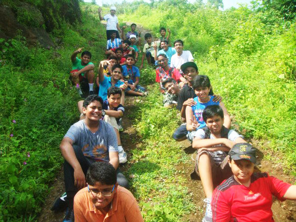 adventure camp for Std VIII 9
