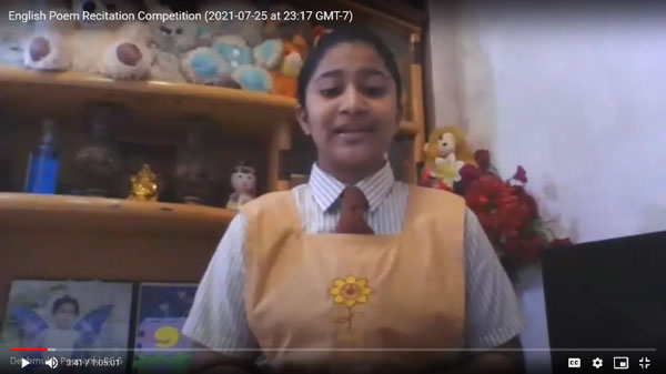 english poetry recitation competition 2020 21 6