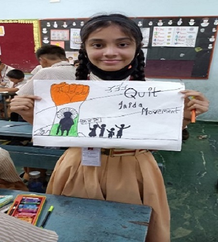 Gandhi Jayanti Celebration Doodle Art Competition 2