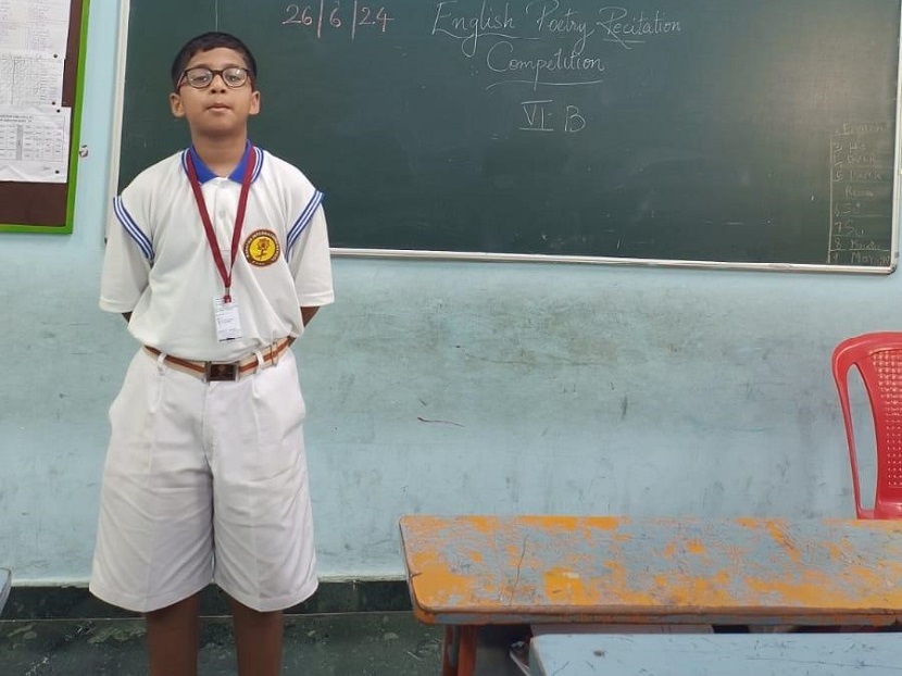 English Poetry Competition 2024 VI VIII 2