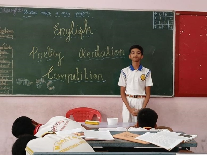 English Poetry Competition 2024 VI VIII 3