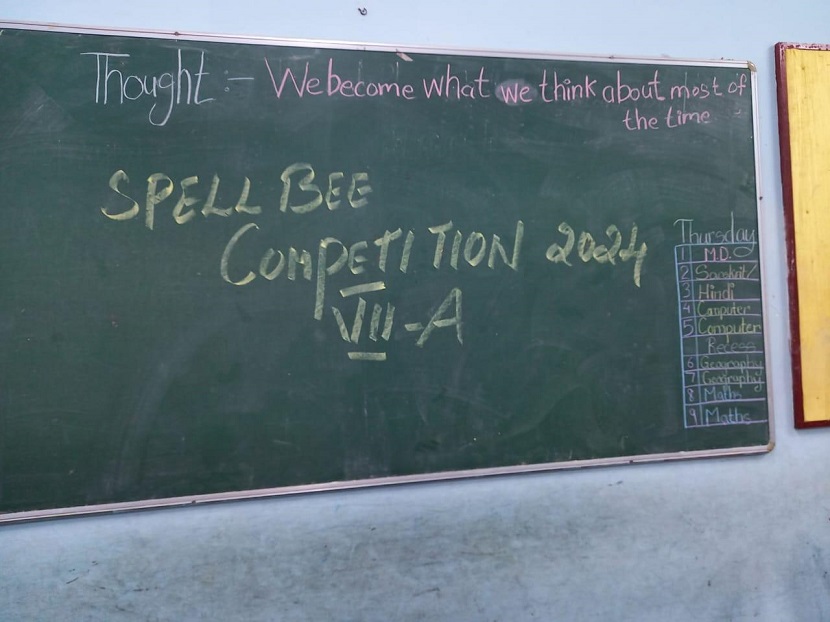 Spell Bee Competition 2024 VI X 5
