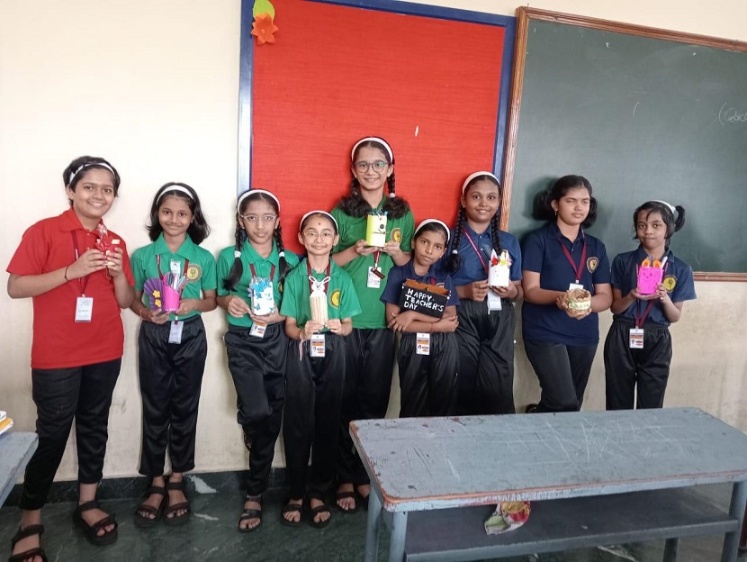 Book Mark and Pen Stand Making Activity 2024 2