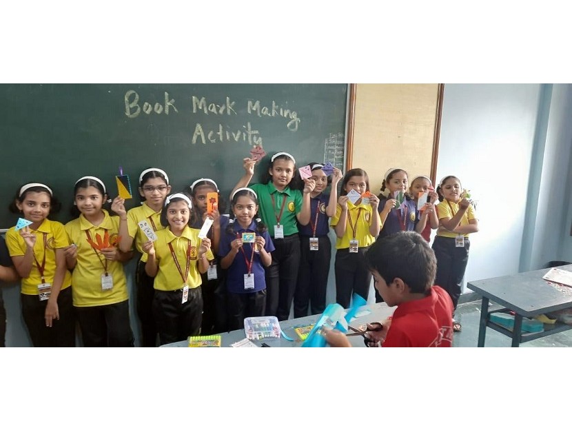 Book Mark and Pen Stand Making Activity 2024 4